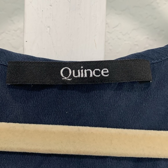 Quince Navy Blue Tank Top - Picture 4 of 8